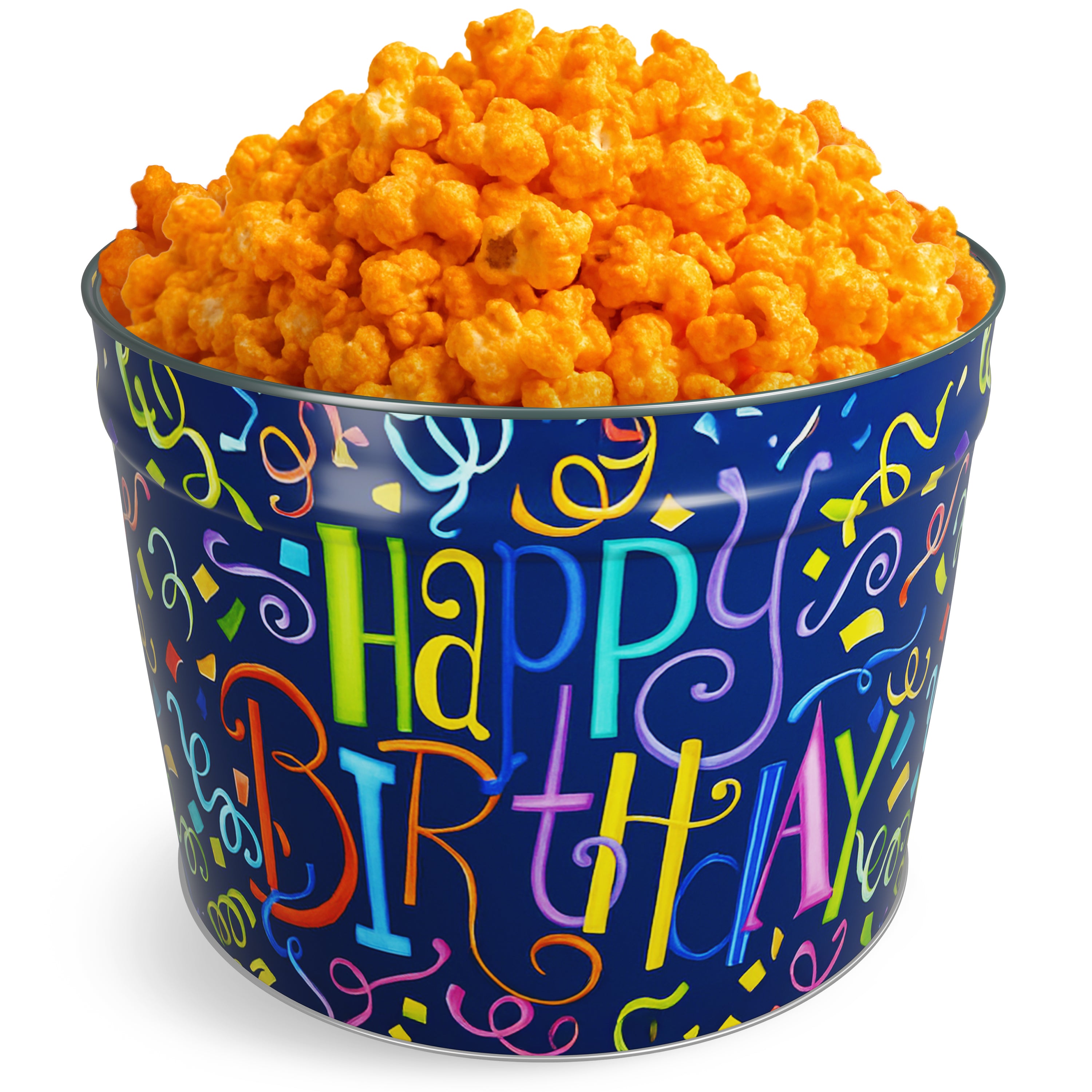 Cheesy Corn™ Happy Birthday Connoisseur Popcorn Gift | 2 Gallon
