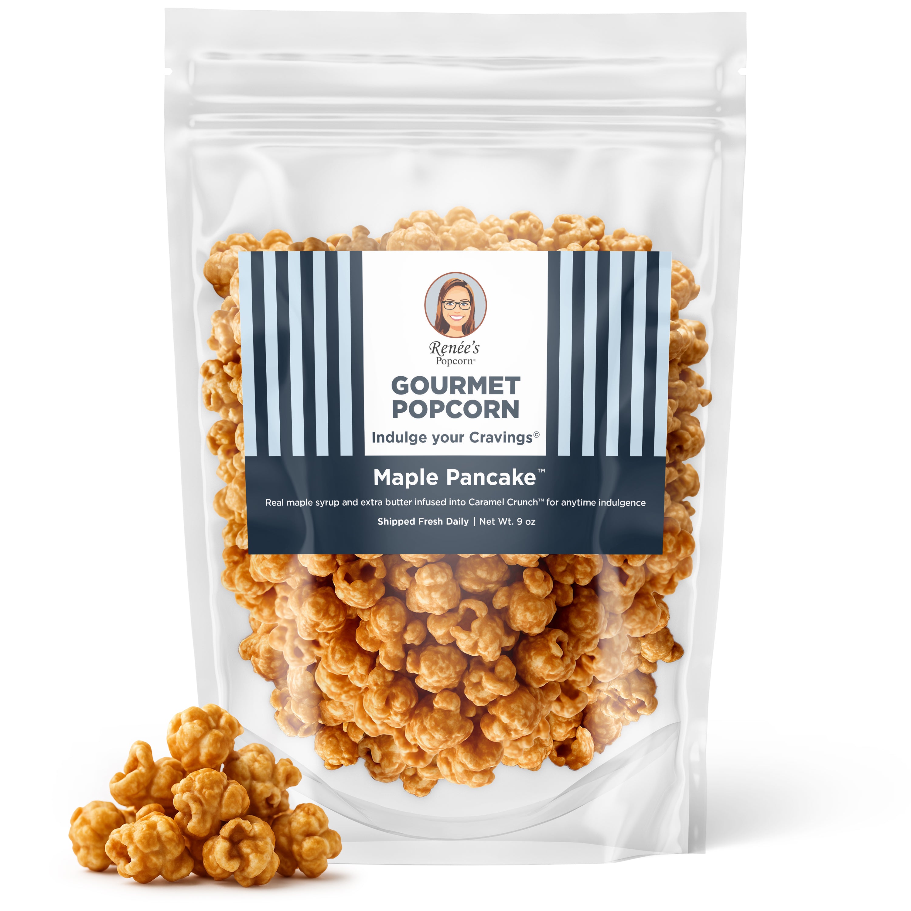 Maple Pancake™ Connoisseur Popcorn 9oz Bag – Renée's Popcorn